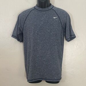 Nike Men's Dark Heather Blue Short Sleeve Tee